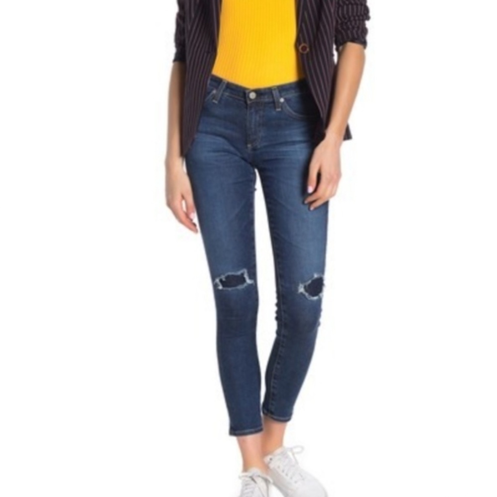 AG Adriano Goldschmied The Legging Ankle Blue 30R